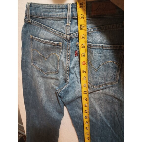 Levi's Women's Denim Jeans 28x30 Bold Curve Skinny Low Rise 2/26 Blue - Picture 11 of 16